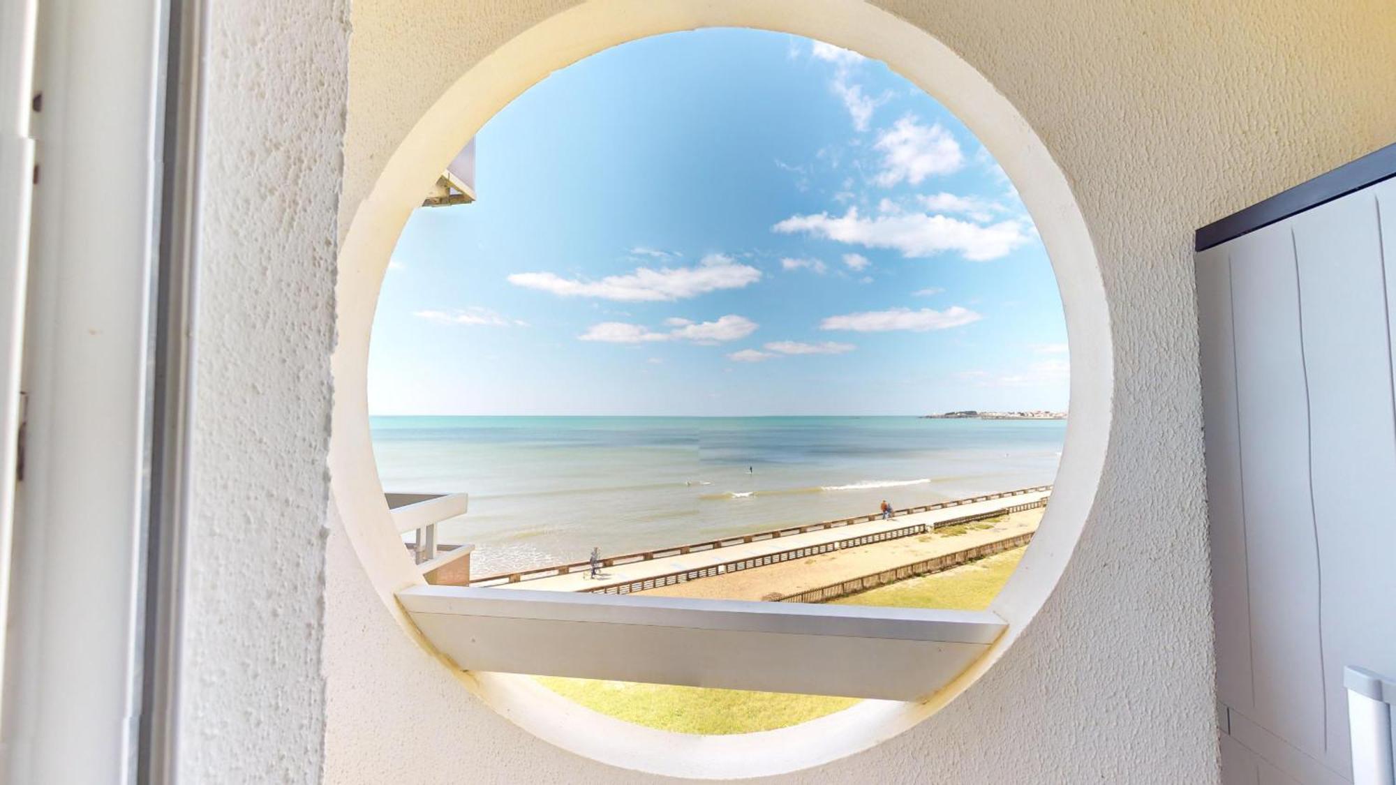 Panoramic View Face Mer Saint-Gilles-Croix-de-Vie Esterno foto